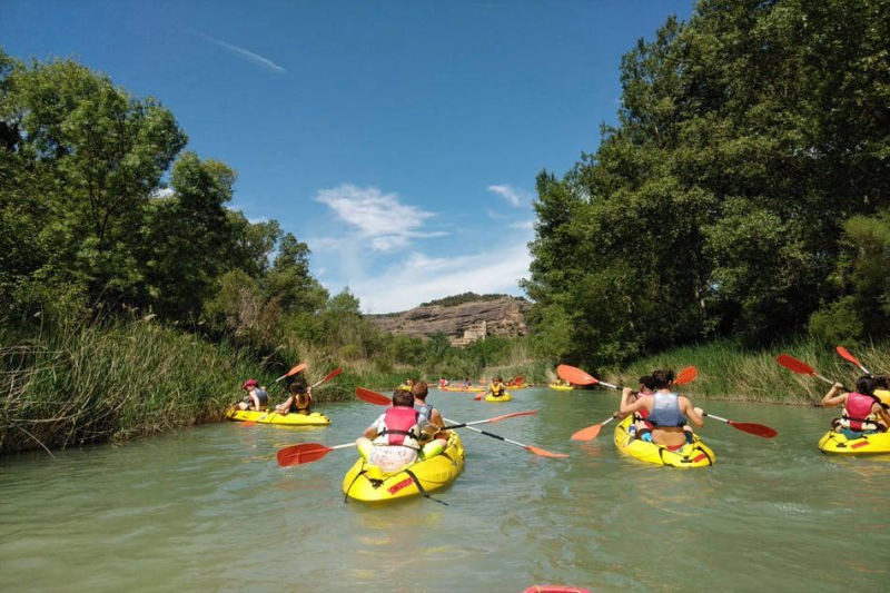 Rutas en Kayak en el valle de Benasque