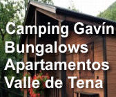 Camping y bungalows en el Valle de Tena