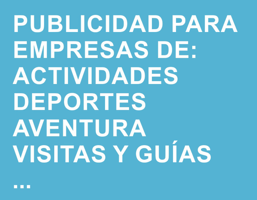 Publicidad empresas actividades