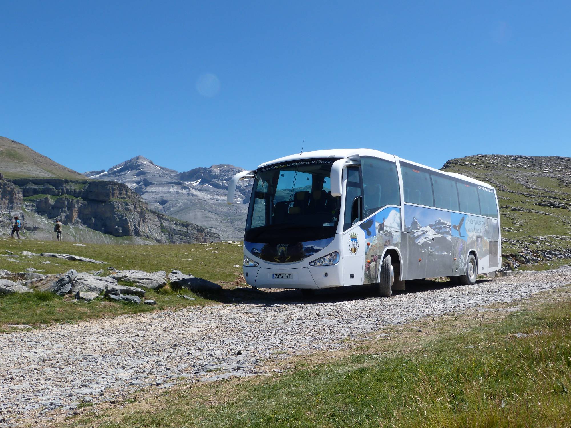 Rutas en autobus por Ordesa